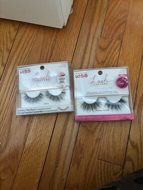 Kiss Lash Couture Naked Drama False Eyelashes - Black